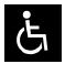 Bild på symbol för rullstol